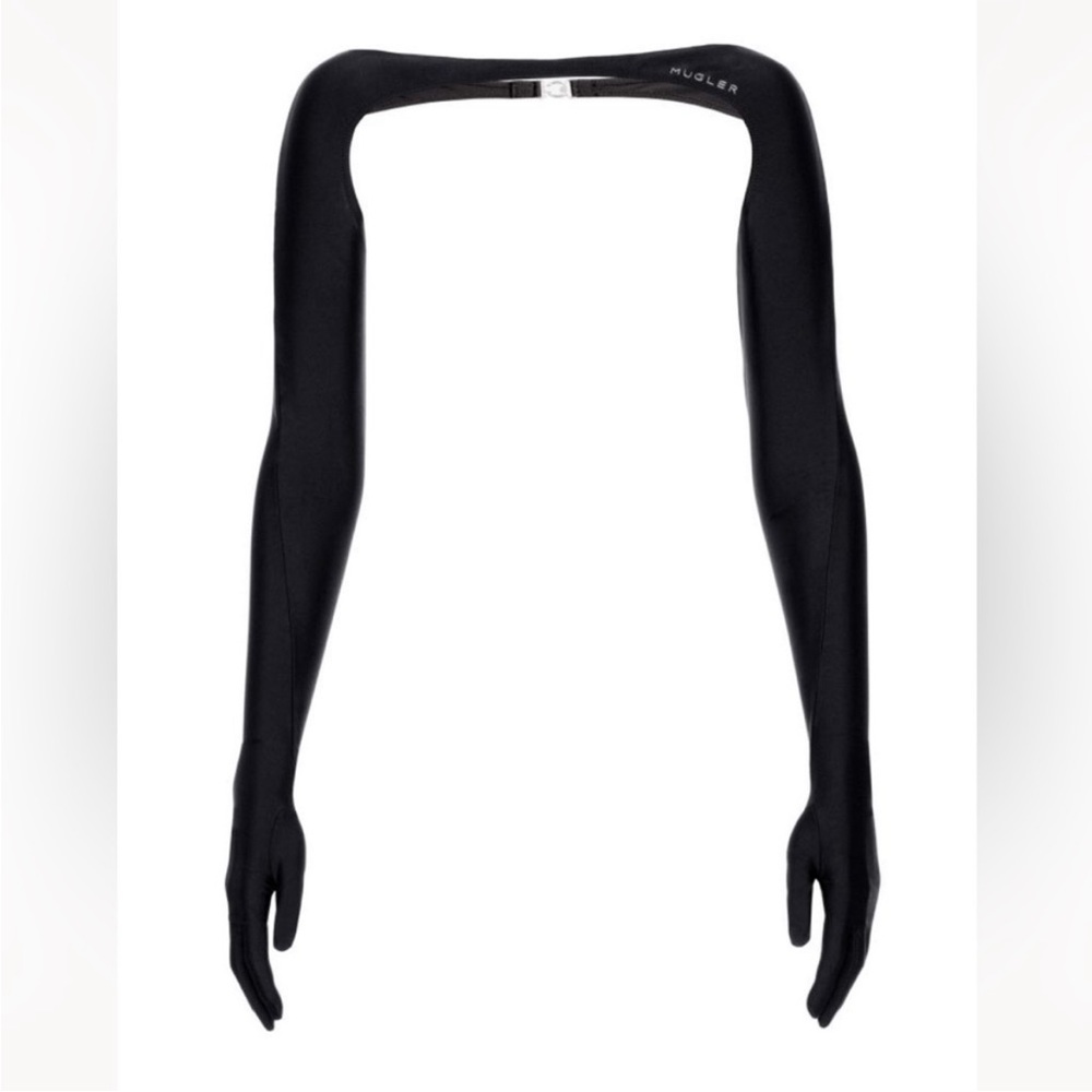 H&M Mugler Bolero Gloves HM Gloves size S NWT